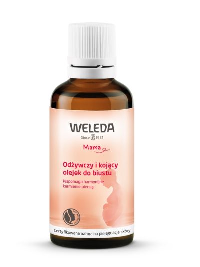 Weleda Mama odżywczy i kojący olejek do biustu 50ml