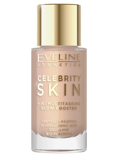 Eveline Cosmetics Celebrity Skin Glow Booster wielofunkcyjna baza do twarzy 01W Universal Vanilla 30ml