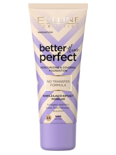 Eveline Cosmetics Better Than Perfect nawilżająco-kryjący podkład 2.5 Nude 30ml