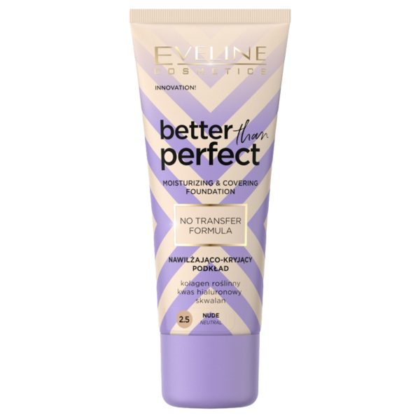 Eveline Cosmetics Better Than Perfect nawilżająco-kryjący podkład 2.5 Nude 30ml