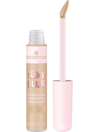 Essence Silky Blur Hydrating Longwear Concealer lekki korektor do twarzy 180 10ml