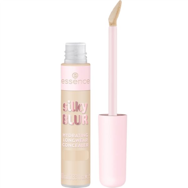 Essence Silky Blur Hydrating Longwear Concealer lekki korektor do twarzy 130 10ml