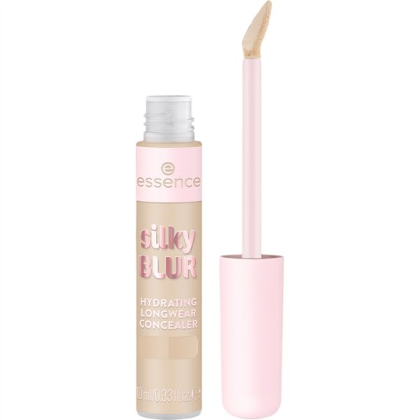 Essence Silky Blur Hydrating Longwear Concealer lekki korektor do twarzy 120 10ml