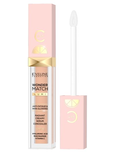 Eveline Cosmetics Wonder Match Lumi luksusowy korektor rozświetlający do twarzy 20 6.8ml
