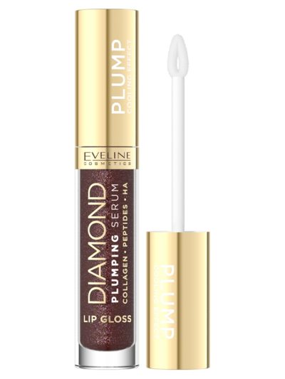 Eveline Cosmetics Diamond High Shine Serum błyszczyk-serum do ust 25 Chocolate 5ml