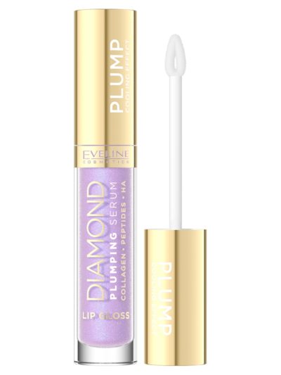 Eveline Cosmetics Diamond High Shine Serum błyszczyk-serum do ust 24 Amethyst Glow 5ml