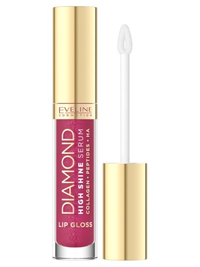 Eveline Cosmetics Diamond High Shine Serum błyszczyk-serum do ust 23 Cranberry 5ml