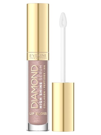 Eveline Cosmetics Diamond High Shine Serum błyszczyk-serum do ust 22 Champaigne 5ml