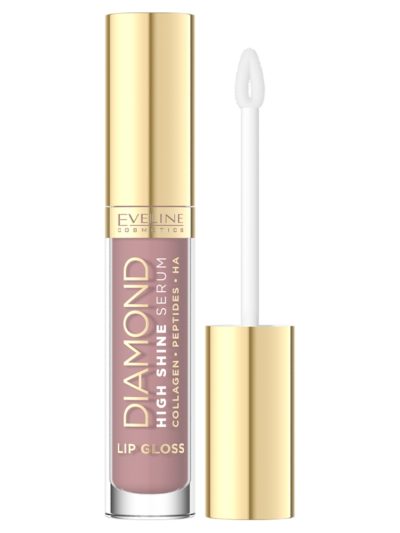 Eveline Cosmetics Diamond High Shine Serum błyszczyk-serum do ust 21 Dusty Rose 5ml