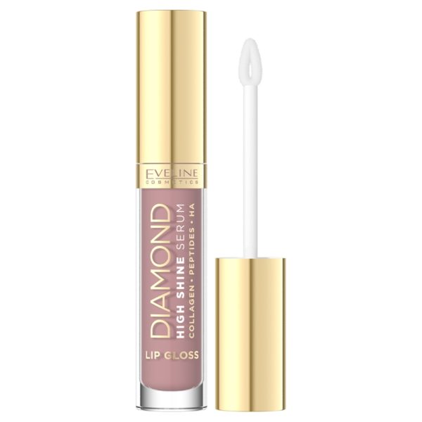 Eveline Cosmetics Diamond High Shine Serum błyszczyk-serum do ust 21 Dusty Rose 5ml