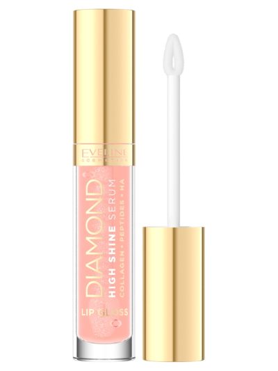 Eveline Cosmetics Diamond High Shine Serum błyszczyk-serum do ust 17 Juicy Peach 5ml