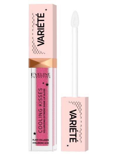 Eveline Cosmetics Variete błyszczyk zwiększający objętość ust z efektem chłodzącym 06 Amazing Kiss 6.8ml