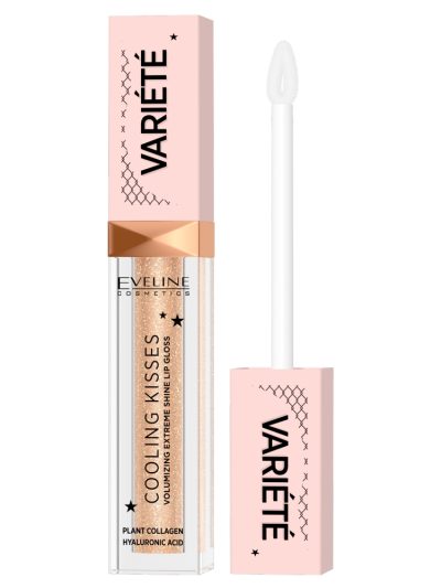 Eveline Cosmetics Variete błyszczyk zwiększający objętość ust z efektem chłodzącym 01 Ice Mint 6.8ml