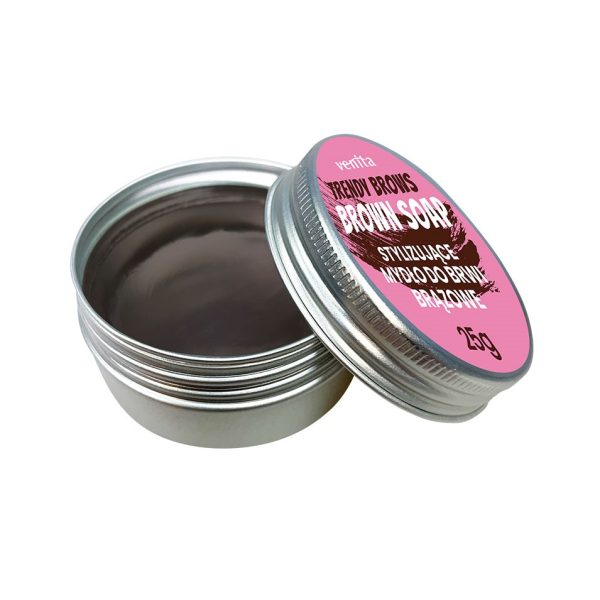 Venita Trendy Brows stylizujące mydło do brwi Brązowe 25g