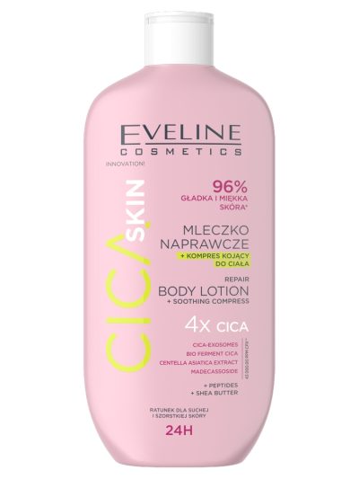 Eveline Cosmetics Cica Skin mleczko naprawcze + kojący kompres 350ml