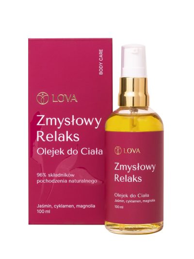 LOVA Zmysłowy Relaks olejek do ciała 100ml