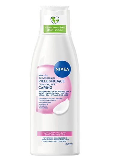 Nivea Pielęgnujące mleczko oczyszczające 200ml