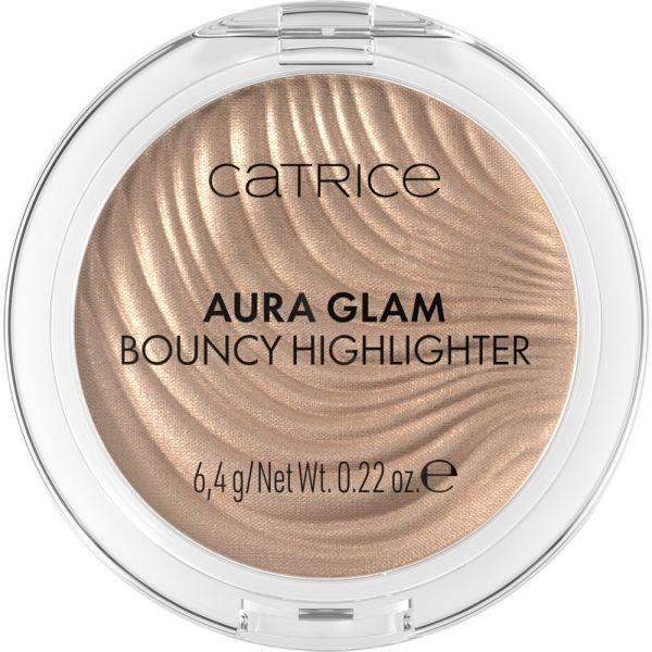 Catrice Aura Glam Bouncy Highlighter rozświetlacz do twarzy 010 Moonlit Sand 6.4g