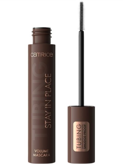 Catrice Tubing Stay In Place Volume Mascara tusz do rzęs z technologią typu tubine 020 Panda-Proof Brown 11ml