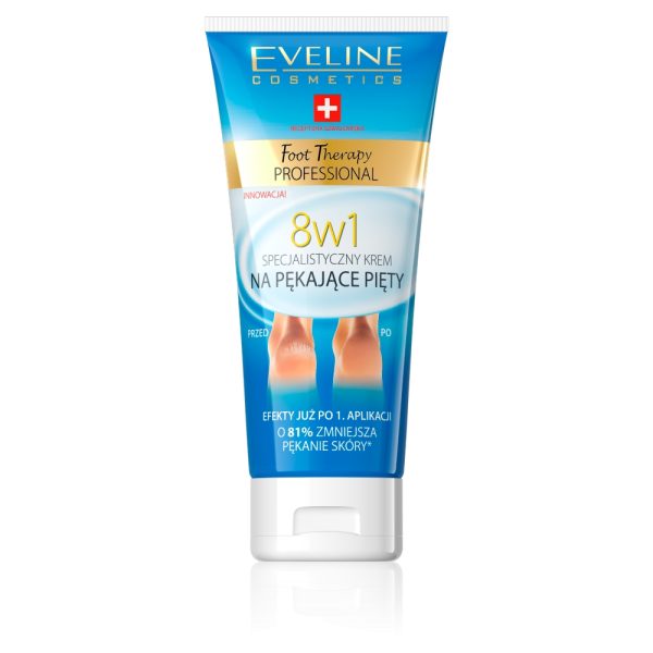Eveline Cosmetics Foot Therapy Professional 8w1 specjalistyczny krem na pękające pięty 100ml