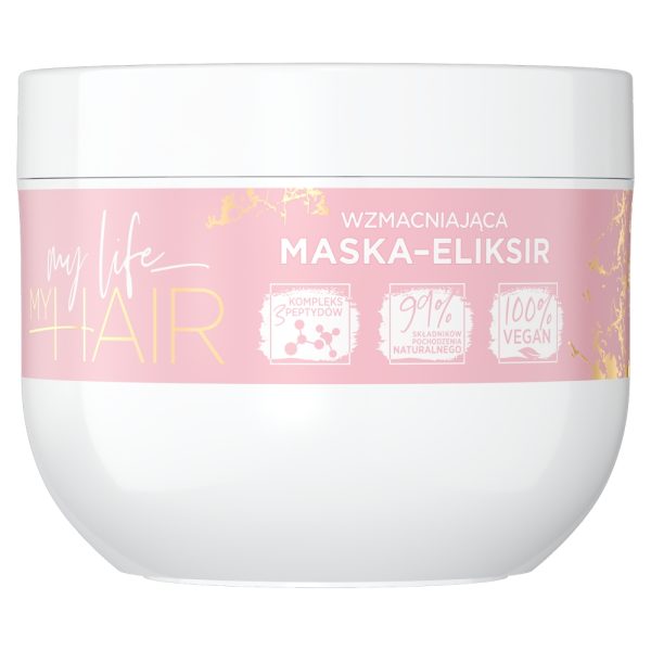 Eveline Cosmetics My Life My Hair wzmacniająca maska-eliksir 300ml