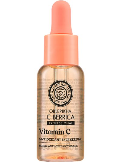 Natura Siberica Oblepikha C-Berrica antyoksydacyjne serum do twarzy z witaminą C i hydrolatem z rokitnika ałtajskiego 30ml