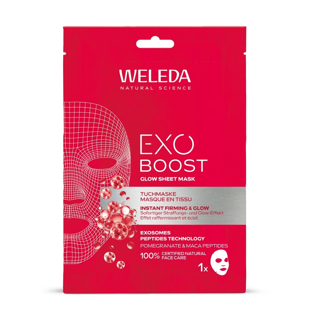 Weleda Weleda Exo Boost aufhellend Tuchmaske 20ml