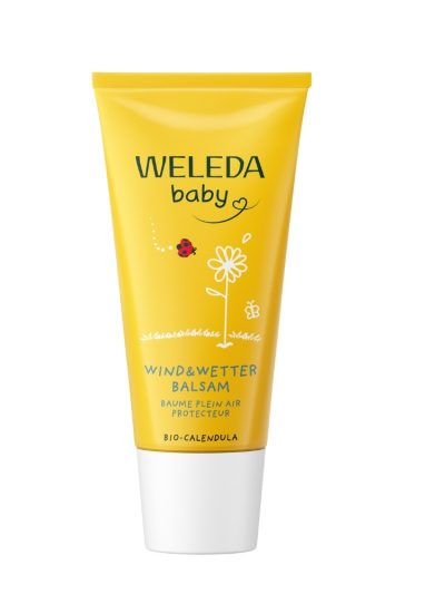 Weleda Baby ochronny krem dla dzieci na niepogodę i wiatr z nagietkiem lekarskim 30ml
