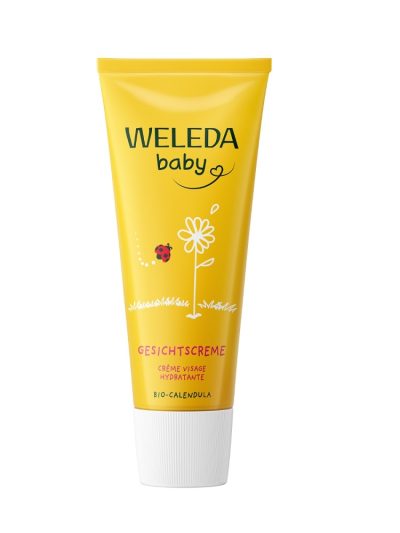 Weleda Baby krem do twarzy dla niemowląt z nagietkiem lekarskim 50ml