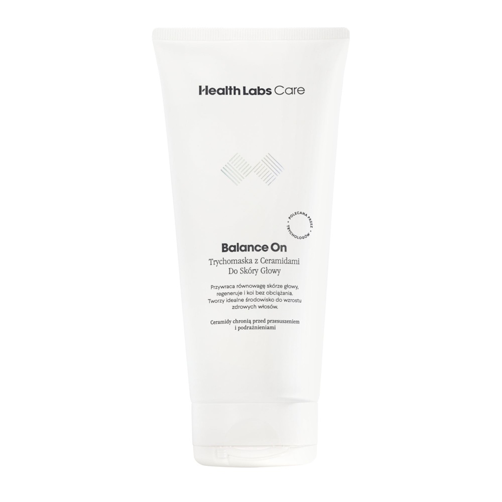 HealthLabs HealthLabs Balance On trychomaska z ceramidami do skóry głowy 200ml — Składniki i ocena