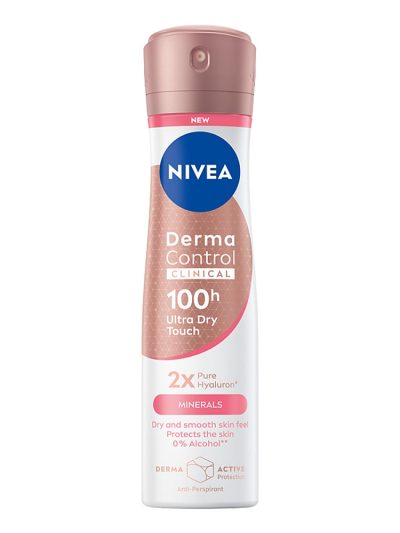 Nivea Derma Control Clinical Ultra Dry Touch antyperspirant spray 150ml