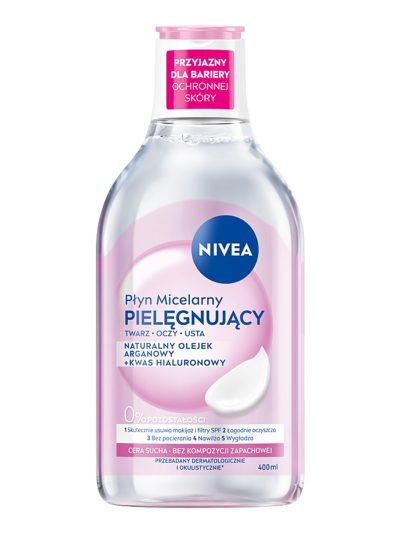 Nivea Pielęgnujący płyn micelarny do cery suchej 400ml