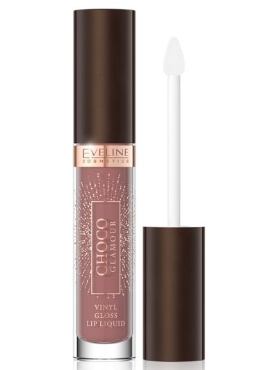 Eveline Cosmetics Choco Glamour pomadka w płynie z efektem glossy lips 03 4.5ml