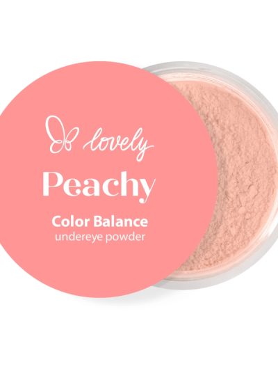Lovely Peachy Undereye Powder sypki puder pod oczy 3.5g