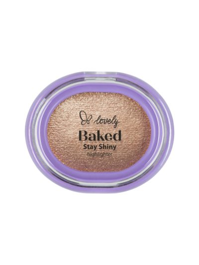 Lovely Baked Stay Shiny Highlighter wypiekany rozświetlacz do twarzy 03