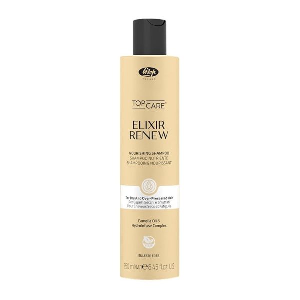Lisap Top Care Elixir Renew szampon odżywczy do włosów suchych i zniszczonych 250ml