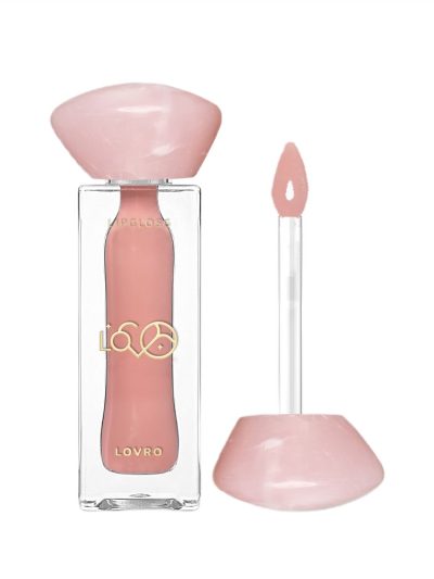 LOVRO Bloomlight Lipgloss błyszczyk optycznie powiększający usta z efektem chłodzenia 04 Nude Muse 5.5g
