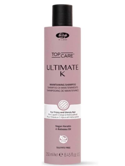 Lisap Top Care Ultimate K szampon wygładzający włosy 250ml