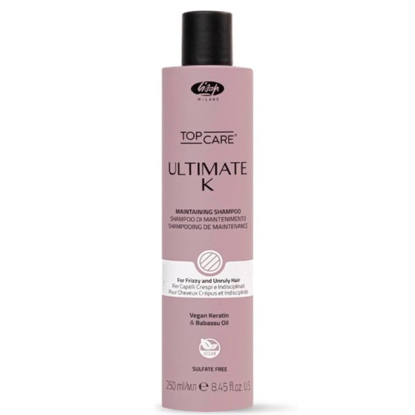 Lisap Top Care Ultimate K szampon wygładzający włosy 250ml