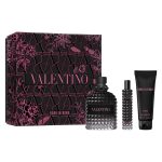 Valentino Uomo Born in Roma zestaw woda toaletowa spray 100ml + żel pod prysznic 75ml + woda toaletowa spray 15ml