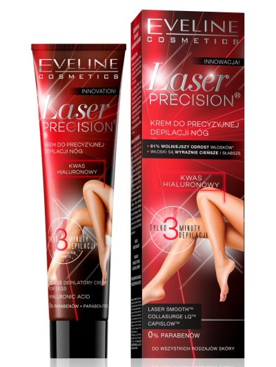 Eveline Cosmetics Laser Precision krem do precyzyjnej depilacji nóg 125ml