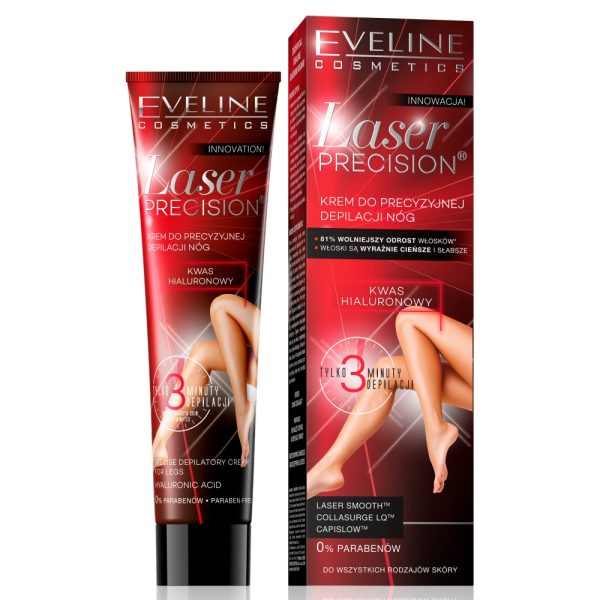 Eveline Cosmetics Laser Precision krem do precyzyjnej depilacji nóg 125ml