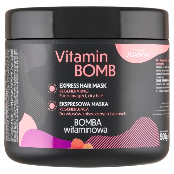 Joanna Bomba Witaminowa ekspresowa maska regenerująca 500g