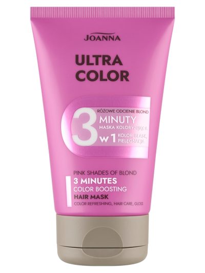 Joanna Ultra Color maska koloryzująca różowe odcienie blond 100g