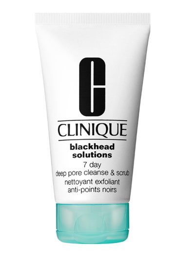 Clinique Blackhead Solutions 7 Day Deep Pore Cleanse & Scrub oczyszczający peeling do twarzy 125ml