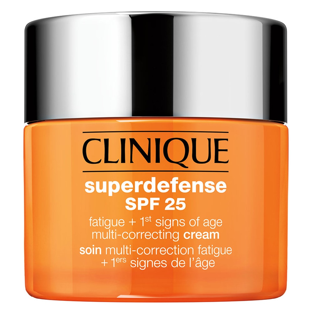 Clinique Clinique Superdefense Broad Spectrum SPF25 Multi-Correcting Cream krem korygujący zmęczenie i pierwsze oznaki starzenia 50ml — Inhaltsstoffe und Bewertung