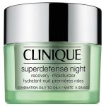 Clinique Superdefense™ Night Recovery Moisturizer regenerujący krem ​​na noc do cery mieszanej i tłustej 50ml