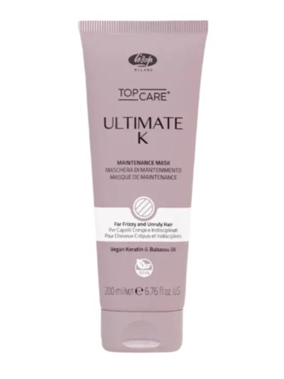 Lisap Top Care Ultimate K wygładzająca maska do włosów 200ml