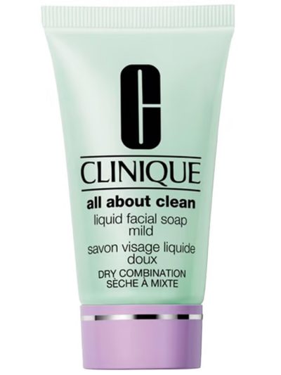 Clinique All About Clean™ Liquid Facial Soap Mild mydło w płynie do twarzy dla skóry mieszanej 30ml