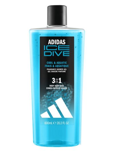 Adidas Ice Dive żel pod prysznic 3w1 600ml